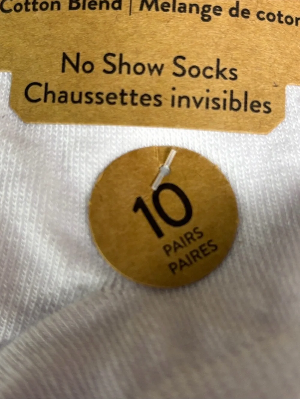 New Born Socks Women’s 10 Pair Cotton Blend Black & White No Show Socks Casual